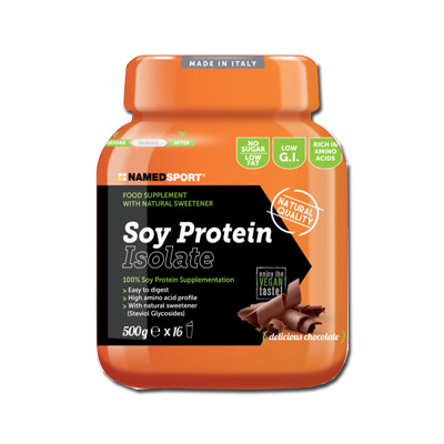SOY PROTEIN ISOLATE DELICIOUS CHOCOLATE POLVERE 500 G - Dolomiti e Natura
