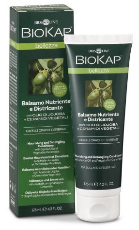 BIOKAP BELLEZZA BALSAMO NUTRIENTE DISTRICANTE 125 ML BIOSLINE - Dolomiti e Natura