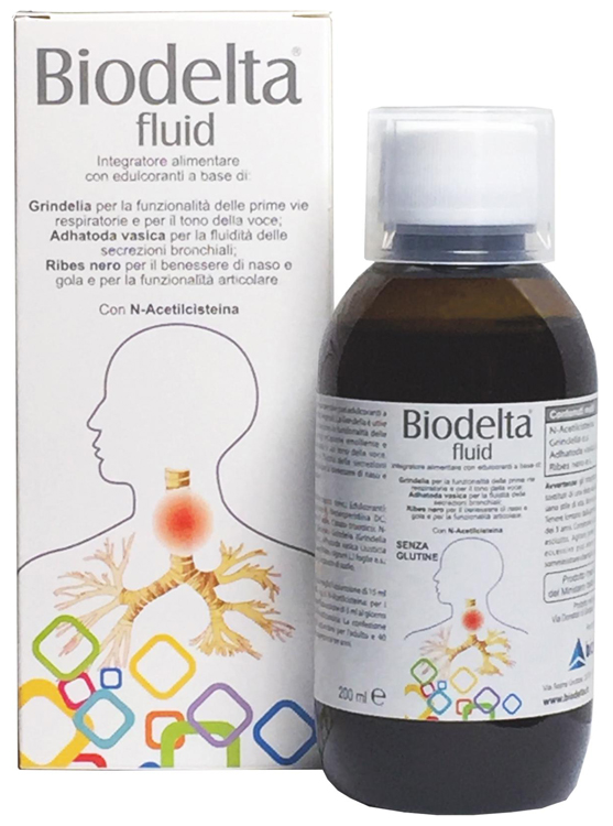 BIODELTA FLUID 200 ML - Dolomiti e Natura