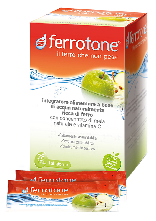 FERROTONE APPLE 28 SACCHETTI 25 ML - Dolomiti e Natura