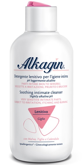 ALKAGIN DETERGENTE INTIMO LENITIVO ALCALINO 400 ML - Dolomiti e Natura