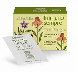 Erbamea Immunosempre Tisana Biologica 20 FIltri - Dolomiti e Natura