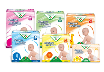 SEMPRE ASCIUTTO MINI TAGLIA 2 3/6KG 21 PEZZI PROFAR - Dolomiti e Natura