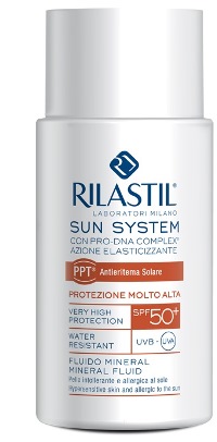 RILASTIL SUN SYSTEM PHOTO PROTECTION THERAPY SPF50+ FLUIDO MINERAL 50 ML - Dolomiti e Natura
