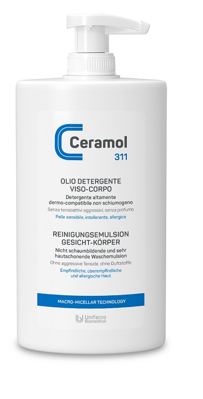 CERAMOL 311 OLIO DETERGENTE VISO/CORPO 400 ML - Dolomiti e Natura