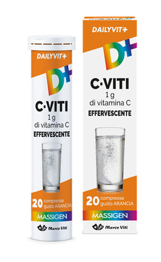 MASSIGEN VITAMINA C 1G EFFERVESCENTE 20 COMPRESSE - Dolomiti e Natura