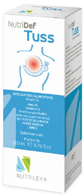 NUTRIDEF TUSS SOLUZIONE ORALE 200 ML - Dolomiti e Natura