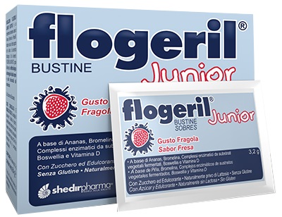 FLOGERIL JUNIOR FRAGOLA 20 BUSTINE - Dolomiti e Natura