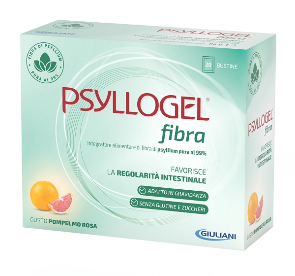 PSYLLOGEL FIBRA POMPELMO ROSA 20 BUSTINE - Dolomiti e Natura