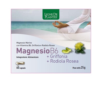 MAGNESIO B6 + GRIFFONIA + RODIOLA 60 CAPSULE - Dolomiti e Natura