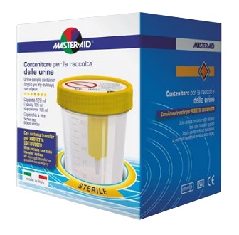 Master-Aid Contenitore Raccolta Urine Sottovuoto 120 ml - Dolomiti e Natura