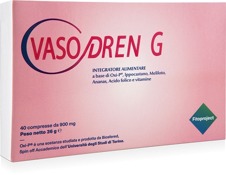 VASODREN G 40 COMPRESSE DA 900 MG - Dolomiti e Natura