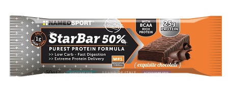 STARBAR 50% PROTEIN EXQUISITE CHOCOLATE 50 G - Dolomiti e Natura