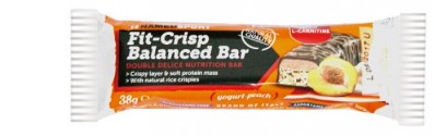 FIT CRISP BALANCED BARRETTA YOGURT PEACH 38 G - Dolomiti e Natura