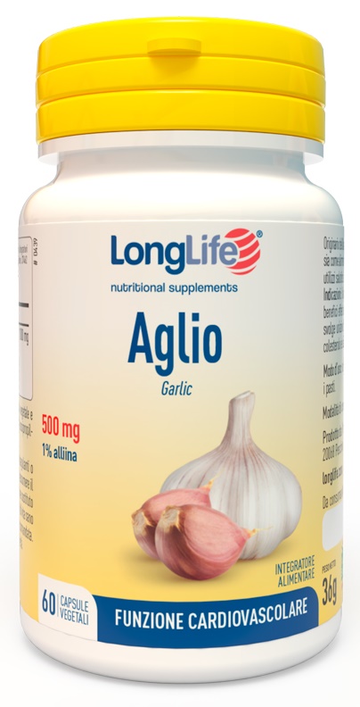 LONGLIFE AGLIO 60 CAPSULE VEGETALI - Dolomiti e Natura