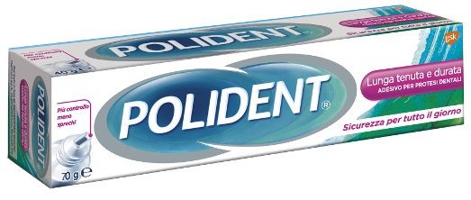 ADESIVO PROTESI DENTALI POLIDENT LUNGA TENUTA 70 G - Dolomiti e Natura