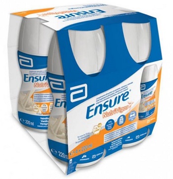 ENSURE NUTRIVIGOR VANIGLIA 4 BOTTIGLIE DA 220 ML - Dolomiti e Natura