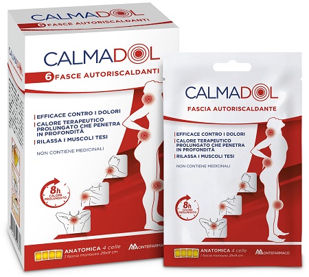 CALMADOL FASCIA RISCALDANTE PACK 6 PEZZI - Dolomiti e Natura