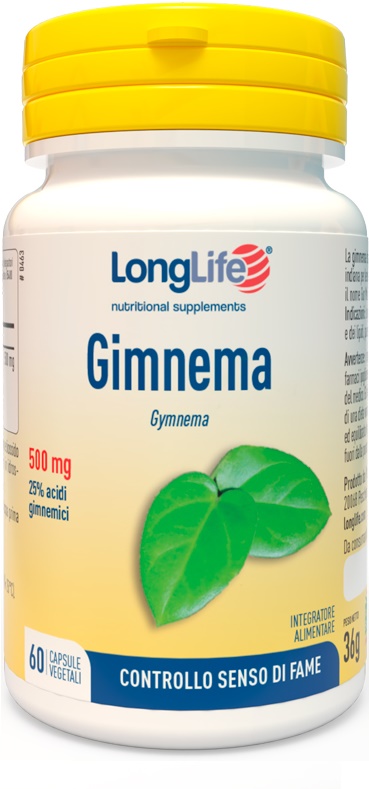 LONGLIFE GIMNEMA 60 CAPSULE VEGETALI - Dolomiti e Natura