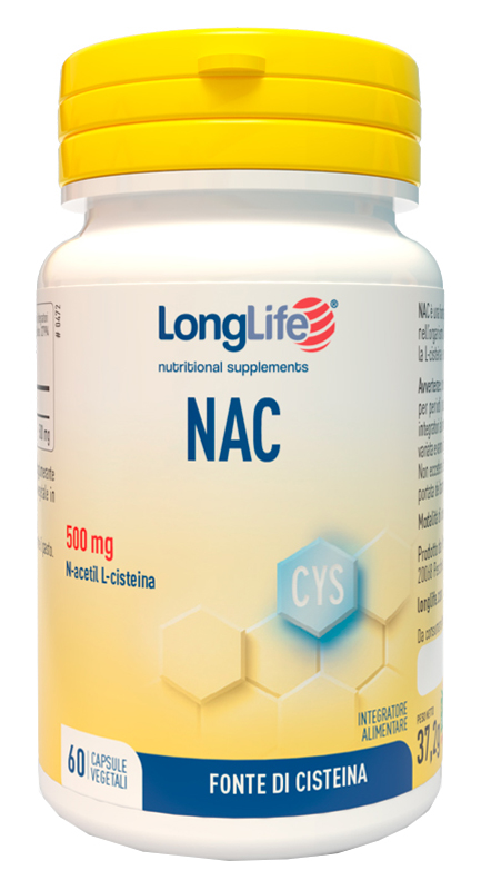 LONGLIFE NAC 60 CAPSULE VEGETALI - Dolomiti e Natura