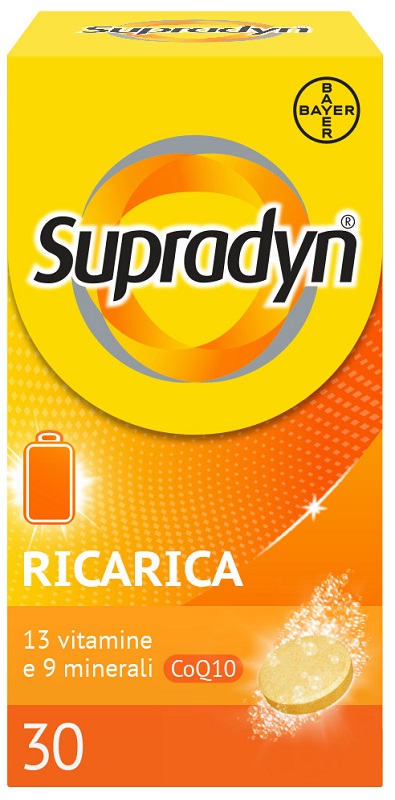 Supradyn Ricarica Effervescente 30 Compresse - Dolomiti e Natura