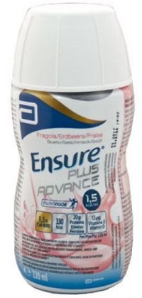 ENSURE PLUS ADVANCE FRAGOLA 4 BOTTIGLIE DA 220 ML - Dolomiti e Natura