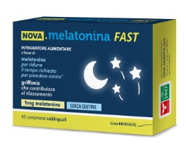 NOVA MELATONINA FAST 45 COMPRESSE 1MG DI MELATONINA - Dolomiti e Natura