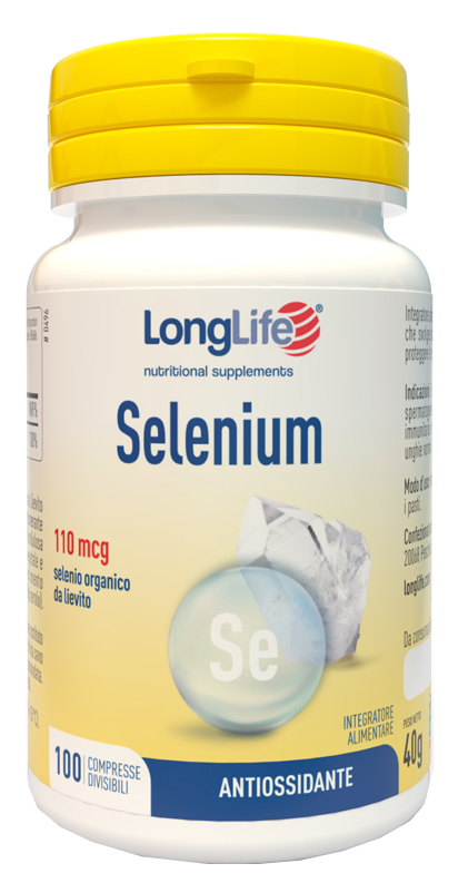 LONGLIFE SELENIUM 100 COMPRESSE DIVISIBILI - Dolomiti e Natura