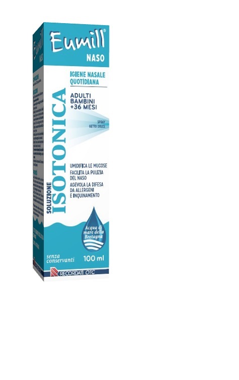 EUMILL NASO SPRAY SOLUZIONE ISOTONICA 100 ML - Dolomiti e Natura