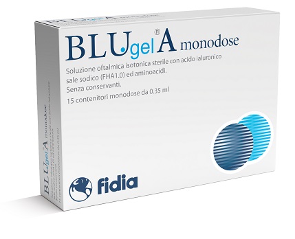 BLU GEL A MONODOSE GOCCE OCULARI 15 CONTENITORI MONODOSE - Dolomiti e Natura