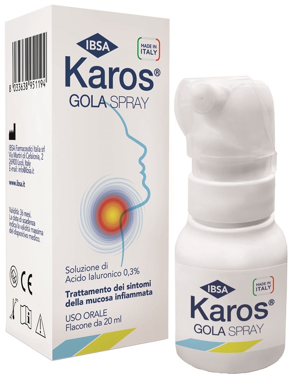 KAROS SPRAY ORALE 0,3% 20 ML - Dolomiti e Natura
