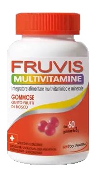 FRUVIS MULTIVITAMINE GOMMOSE 60 GELATINE DA 2 G - Dolomiti e Natura