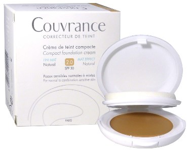 EAU THERMALE AVENE COUVRANCE CREMA COMPATTA COLORATA NF OIL FREE NATURALE 9,5 G - Dolomiti e Natura