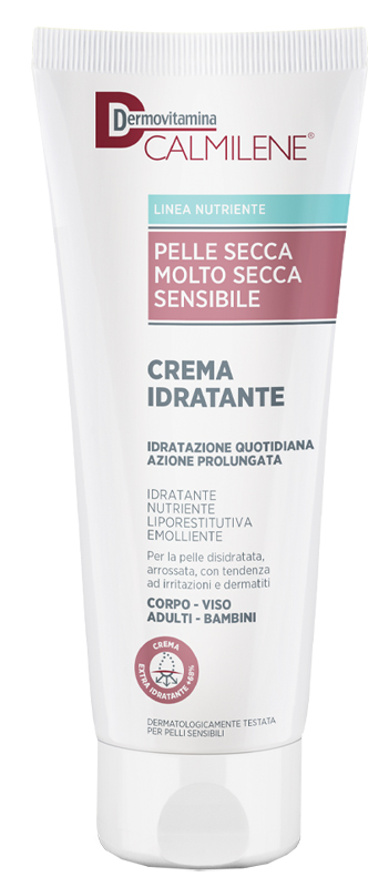 DERMOVITAMINA CALMILENE CREMA IDRATANTE PER PELLE SECCA, MOLTO SECCA E SENSIBILE 250 ML - Dolomiti e Natura