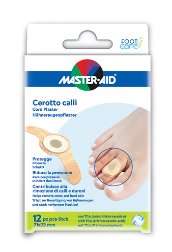 CEROTTO CALLIFUGO MASTER-AID FOOTCARE 71X22 MM 12 PEZZI B2 - Dolomiti e Natura