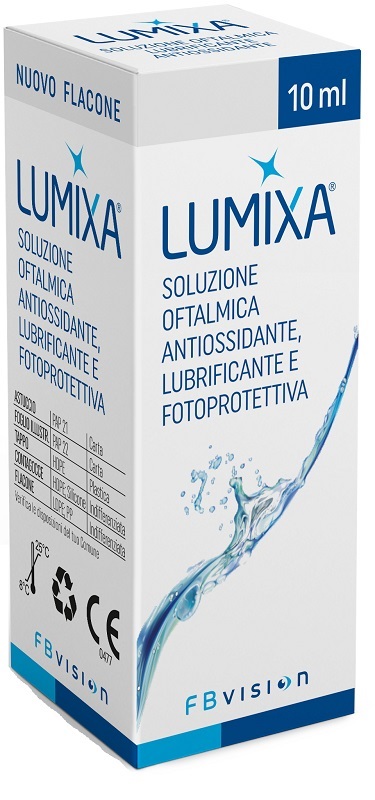 LUMIXA SOLUZIONE OFTALMICA LUBRIFICANTE ANTIOSSIDANTE 10 ML - Dolomiti e Natura