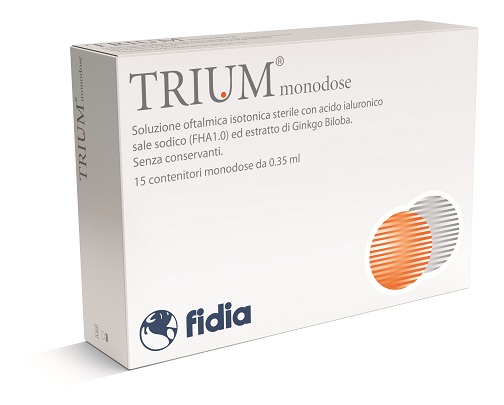 TRIUM MONODOSE GOCCE OCULARI 15 FLACONCINI - Dolomiti e Natura