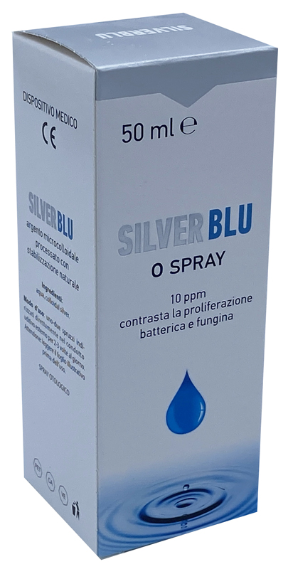 SILVER BLU O SPRAY OTOLOGICO 50 ML - Dolomiti e Natura