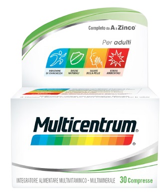 MULTICENTRUM ADULTI EFFERVESCENTE 30 COMPRESSE - Dolomiti e Natura