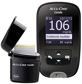 KIT GLUCOMETRO ACCU-CHEK GUIDE MG/DL + PUNGIDITO FASTCLIX - Dolomiti e Natura