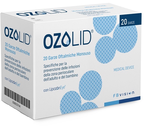 GARZA OZOLID OFTALMICA TNT CON OLIO OZONIZZATO IN FOSFOLIPIDI LIPOZONEYE 20 PEZZI - Dolomiti e Natura