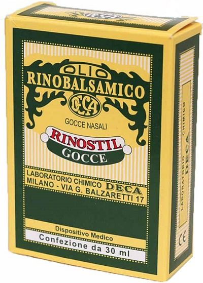 RINOSTIL GOCCE NASALI FLACONE 30ML OLIO RINOBALSAMICO PER LAPROTEZIONE DELLA MUCOSA NASALE E LA PULIZIA DELLE FOSSE NASALI - Dolomiti e Natura