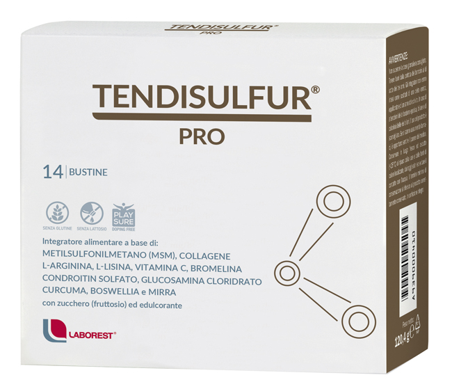 TENDISULFUR PRO 14 BUSTINE DA 8,6G - Dolomiti e Natura