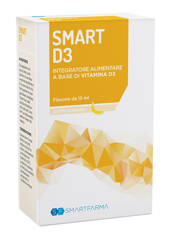 SMART D3 GOCCE 15 ML GUSTO BANANA - Dolomiti e Natura