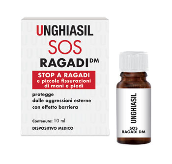 UNGHIASIL SOS RAGADI FLACONE 10 ML CON PENNELLINO E 9 CEROTTI COPRIVERRUCA - Dolomiti e Natura