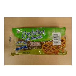 HAPPY FARM CROSTATA ALLA NOCCIOLA SENZA GLUTINE 180 G - Dolomiti e Natura