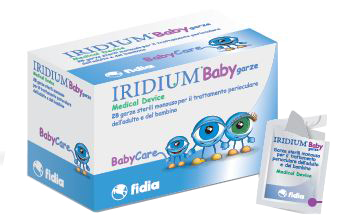 GARZA OCULARE MEDICATA IRIDIUM BABY 28 PEZZI - Dolomiti e Natura