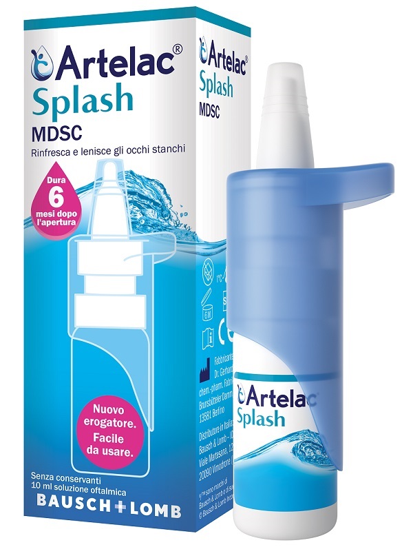 ARTELAC SPLASH GOCCE OCULARI 10 FLACONCINI MONODOSE 0,5 ML - Dolomiti e Natura