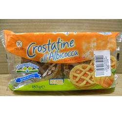 HAPPY FARM CROSTATA DI ALBICOCCHE SENZA GLUTINE 180 G - Dolomiti e Natura