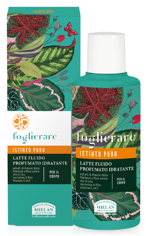 FOGLIERARE ISTINTO PURO LATTE FLUIDO PROFUMATO IDRATANTE 200 ML - Dolomiti e Natura